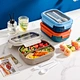 lunch box with spoon fork